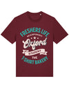 Customisable Freshers Life Oxford – No Sleep Society T-Shirt (TBS001T)