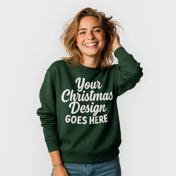 AWDis JustHoods Sweatshirt (JH030): Bottle Green