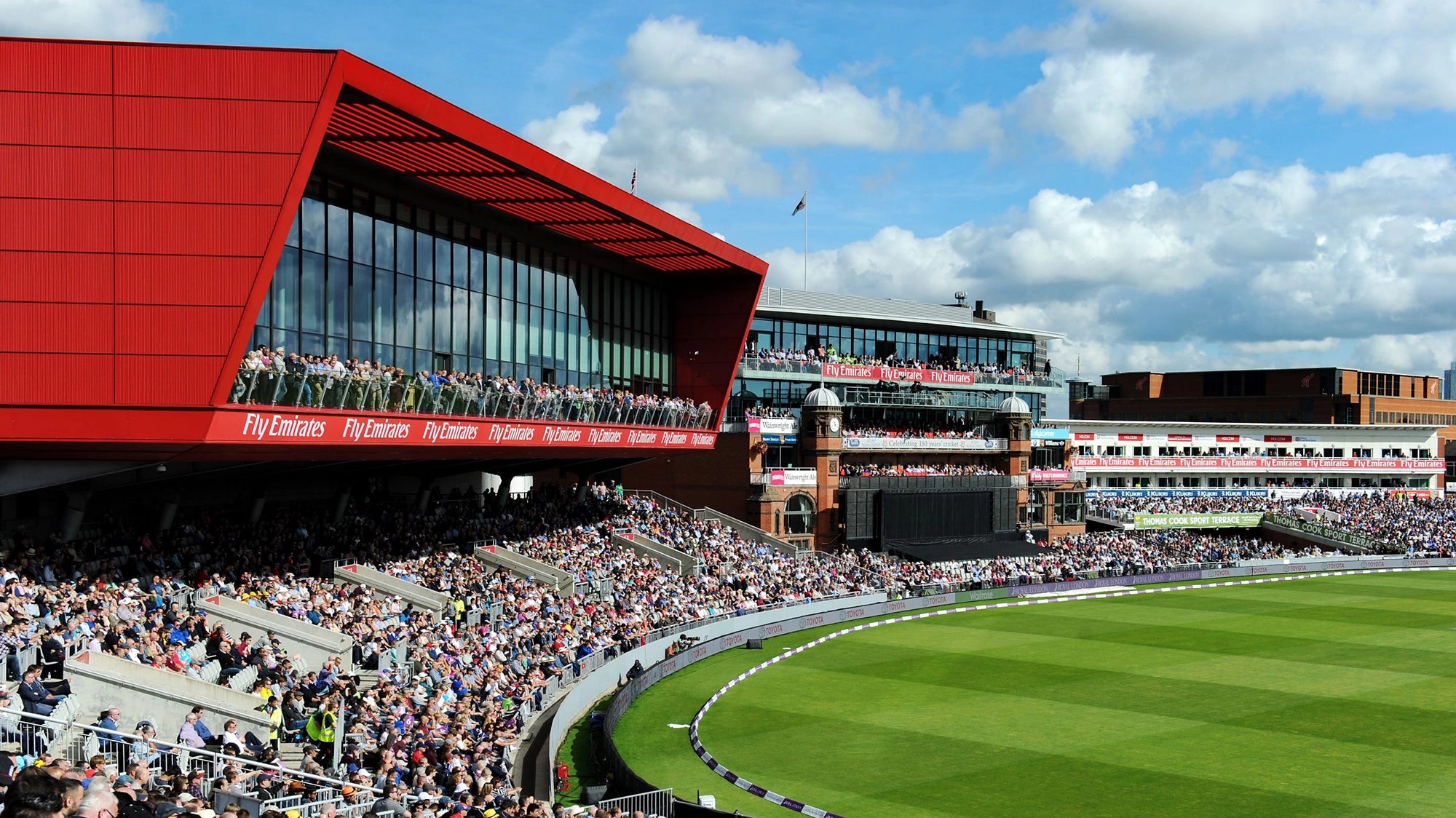 Old Trafford Cricket Ground in Manchester