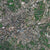 satellite view of Birmingham in the UK