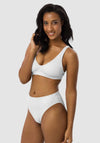 All Over Print Recycled Bikini High Waisted Set 