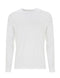 EP01L continental white unisex long sleeve t-shirt 