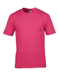 Men's Gildan Premium Pink T-shirt
