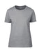 womens gildan premium sports grey t-shirt
