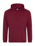 AWDis College hoodie burgundy