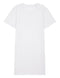 stella spinner women t-shirt dress in white