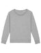 Back of Stella Dazzler Womens sweatshirt in heather grey