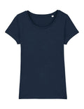 Model in Stella lover womens t-shirt navy view