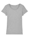 Model in Stella lover womens t-shirt grey view