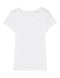 Model in Stella lover womens t-shirt white view