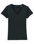 Stella Evoker v-neck t-shirt in black