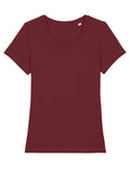 Stella expresser womens t-shirt in burgundy