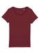 womens stella jazzer t-shirt in burgundy