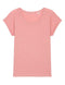 womens stella rounder slub t-shirt in pink