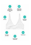 All-Over Print Recycled Bikini Top information