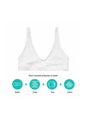 Recycled Polyester Bikini Top with Support 